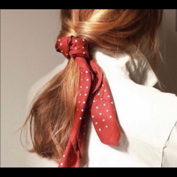 SEZANE FRANCE Scarf Bandana Handkerchief - Picture 2 of 10